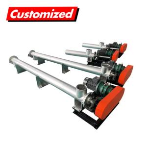 China Custom Stainless Steel Screw Auger Conveyor Spiral Powder Feeder Machine Conveying System factory
