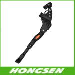 Super resilience in mountain bike support/bicycle leg kickstand