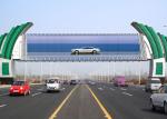 Pixel Pitch 10mm Outdoor Expressway LED Billboard , Full Color SMD3535 LED
