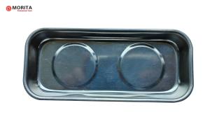 China Plumbing tools Rectangle Magnetic Bowl Stainless Steel 150*65mm Holds Bolts, Nuts, Screws And Parts factory