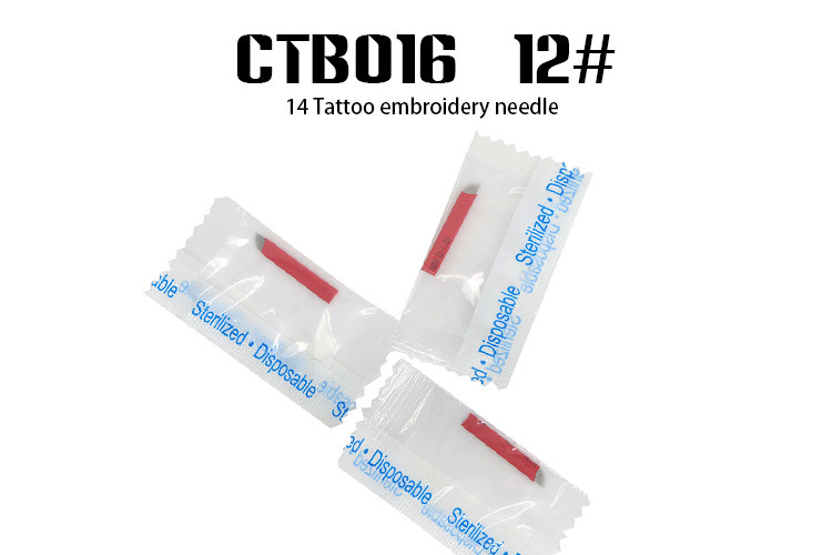 Medical Grade Stainless Steel Microblading Needles Sterilized By Gamma Rays