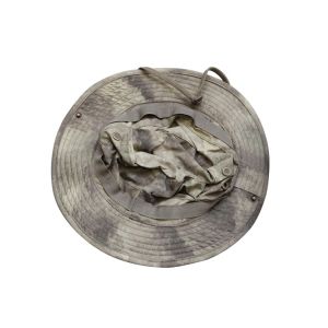 Camouflage Military Caps Jungle Bucket Boonie Hats With Strings