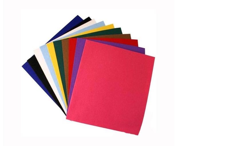 various color wool pressed nonwoven felt,customized thickness felt wool fabric