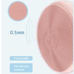 Blackhead Removing DC3.7V 350mA Silicone Face Cleansing Brush