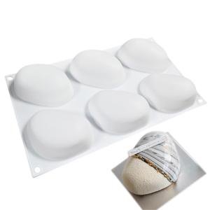 China Mango Shape 3D Cake Molds Sustainable Silicone Cake Tools LFGB Certified factory