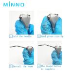 10pcs Stainless Steel Dental Air Triple Syringe 3 Way Dental Air Water Spray
