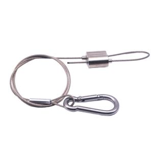 Galvanized Steel LED Ceiling Light Kit ，Hanging Custom Wire Rope Assemblies