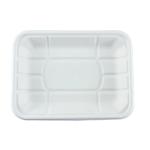 Paper Fruit 8in Sugarcane Bagasse Tray Pulp Eco Biodegradable Sustainable