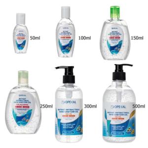 China Hygiene Instant Antibacterial Alcohol Hand Sanitizer Gel factory