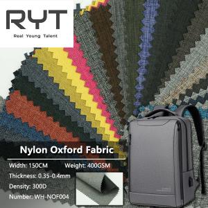 China PVC Coated Durable 100% Nylon Oxford Fabric Waterproof Woven factory