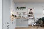 Wood kitchen cabinets furniture Modern Customize cuisine complete base cabinets
