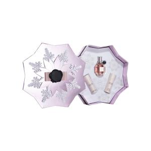 China Detachable Lid Customized Holiday Gift Box Snowflake Shape For Perfume Spray factory