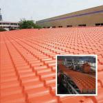 Asa Synthetic Resin Roof Tiles Corrugated PVC Shingle Roof Tiles UPVC Plastic
