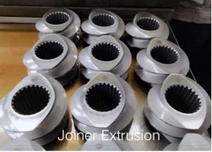 China Macross 46 Twin Screw Extruder Screw Elements For Plastic Industry factory