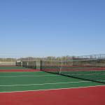 3mm Thickness Acrylic Tennis Court PU Cushion Layer Combine