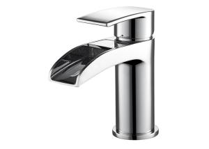 China High Quality Brass Single-Handle Contemporary Waterfall Basin Mixer T8112 factory