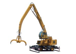 China 10 Ton Warehouse Hydraulic Material Handler 4x4 Mobile Material Handling Machinery factory