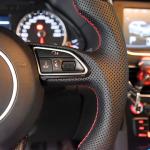 Audi Q3 Q5 Carbon Fiber Leather Steering Wheel Buttons Customized