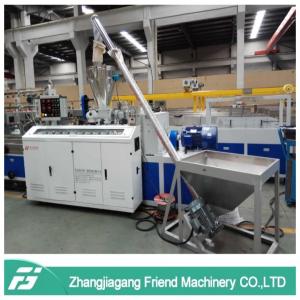 China Environmental Protection Conical Twin Screw WPC Board Production Line factory