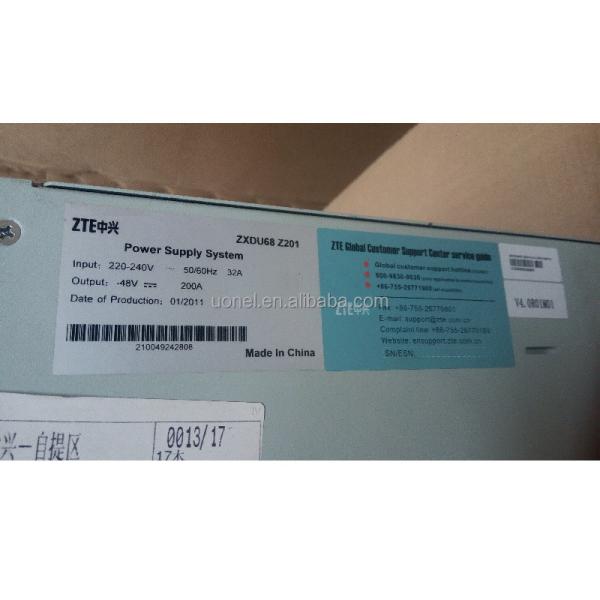 ZTE ZXDU68 Z201 V4.0 Series Outdoor Powers System ZTE ZXDU68 Z201 Telecom Power
