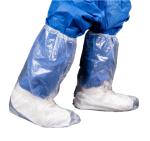 Disposable Use Transparent Or Colored PE Boot Cover Waterproof Anti Slip for
