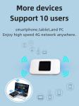 Tuoshi Lightweight Wireless MTK Chipset 4G Mobile Hotspot For Windows Mac IOS