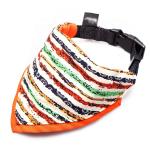 Colorful Blank Dog Bandanas Bib Kerchief Adjustable Cat Collar