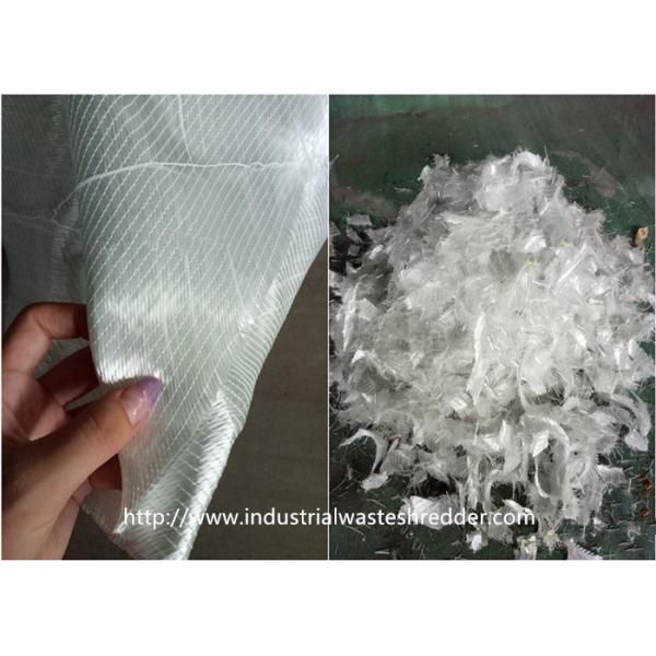 Glass Fiber Fabric Cutting Machine Textile Cloth Shredder Crusher Rotating Knife