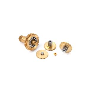 China Small Powder Metallurgy Parts Anodizing Brass Copper Gear CNC Lathing factory
