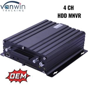 China 4CH Hard Disk Mobile NVR 1080P Vehicle Surveillance System For Fleet Management factory
