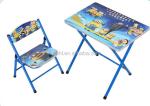 Kids Salon Furniture Foldable Child Seat and Table for Home Furniture Daily