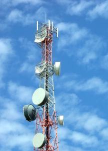 China Q235 Angle Steel 3 Legs Telecommunication Lattice Tower factory