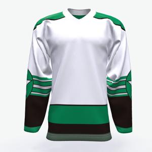 China Free Design Custom Youth Ice Hockey Jerseys , 100% Polyester Ice Hockey Wear factory