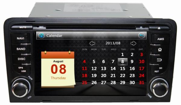 Ouchuangbo In Dash DVD Stereo Radio for Audi A3 2003-2011 GPS Navigation Audio