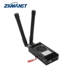 Wireless UAV/Drone Video Data Link for 15km Transmission with FHSS and working