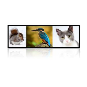 China ROHS 30ms Ultra Wide 1920x360 Stretched LCD Screen factory