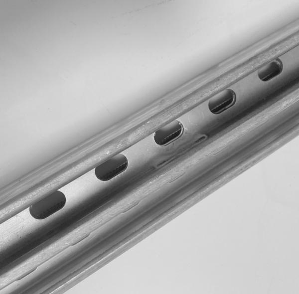 1.5mm Thickness Slotted Strut Channel For Construction Carbon Steel Photovoltaic