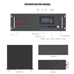 High Voltage 10 kw solar lithium battery 48v Multi-function Rack Mounted Solar