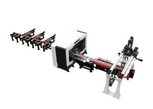 China Copper And Aluminum Plate Sawing Line High Performance Speed Infinitely Adjustable factory