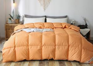 China Active Printing 20% White Goose Down Duvet factory