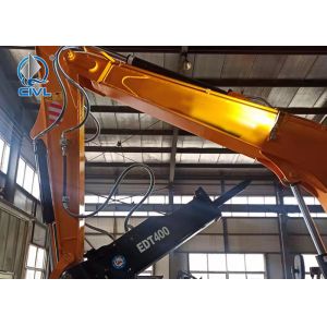 X9 Breaker Wheel Crawler Excavator And Clamp Yellow Colour