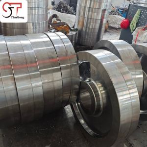 China Heavy Duty Crane Wheel Forged By Open Die Process on sale