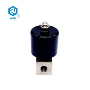 China AFK ZCT Lpg Gas Solenoid Valve 220VAC Stainless Steel Solenoid Valve factory