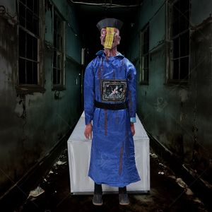 China Chinese Halloween Horror Zombie Waterproof Haunted House Props on sale