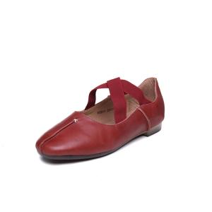 China S101 Autumn women's shoes ins tide net red 2020 handmade women's shoes cross laces sexy fashion autumn single shoes factory