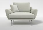 Aluminum 6 People Backyard Lounge 1.25CBM Outdoor Sofa Set