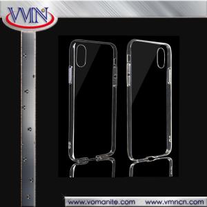 China TPU soft clear case cover for iphone X, best protective phone cover factory