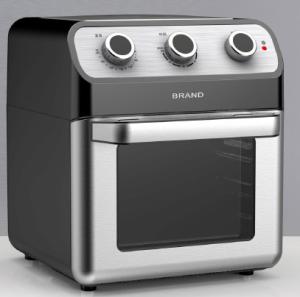 China Black Less Oil 1700watt Air Fryer Electric Oven 315mm Heat Resistant factory