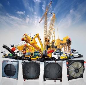 China Off-Highway Machinery air cooled heat exchangers with plate fin construction factory