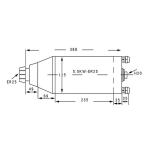 Stone Engraving CNC Router Spindle Motor 5.5kw Water Cooled Operating at 6000